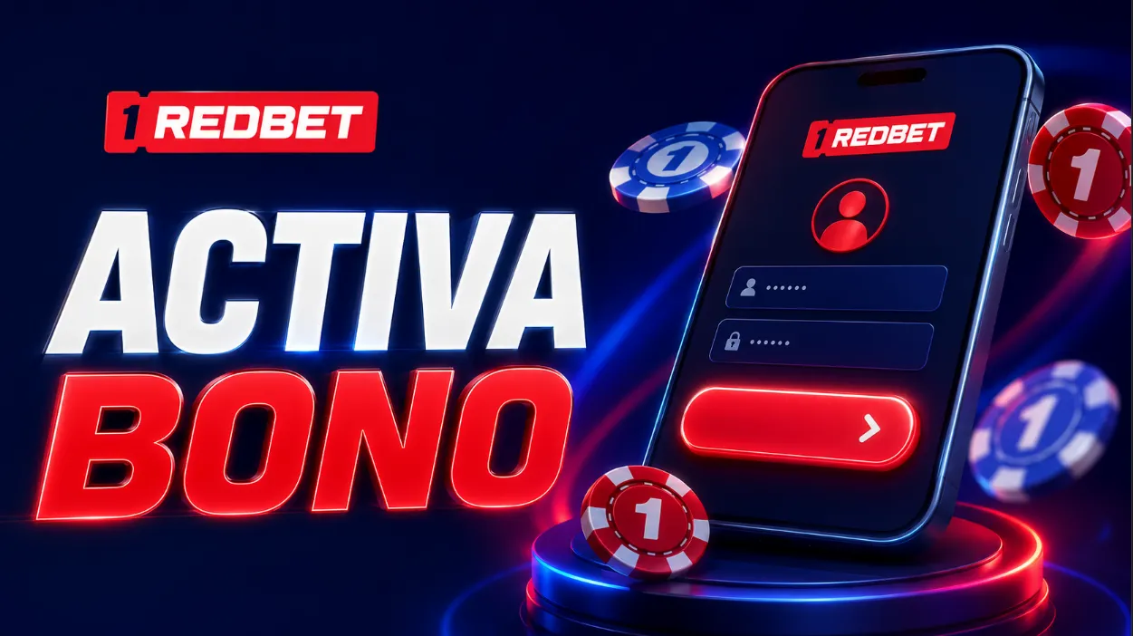 Activación del bono 1 RedBet después del registro