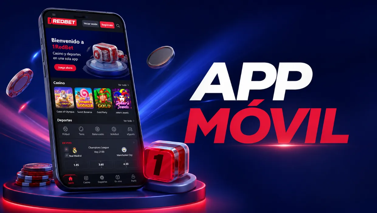 1RedBet casino app y acceso móvil sin instalación complicada