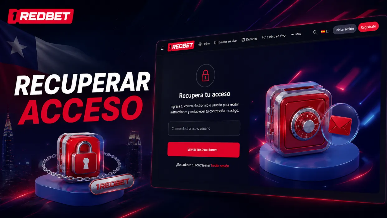Acceso a 1 RedBet si hay error de contraseña o código
