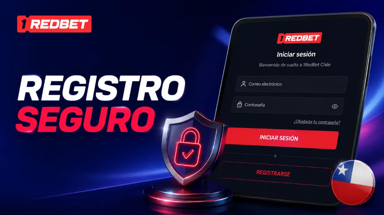 Registro en 1RedBet Chile y acceso a la cuenta