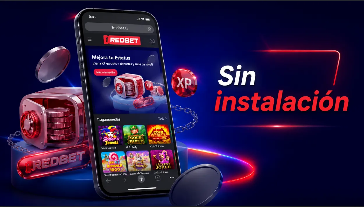 1RedBet Chile en smartphone sin instalación complicada